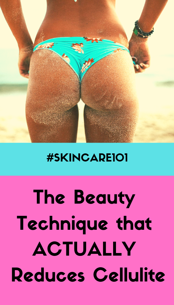 Dry brushing reduce cellulite bikini