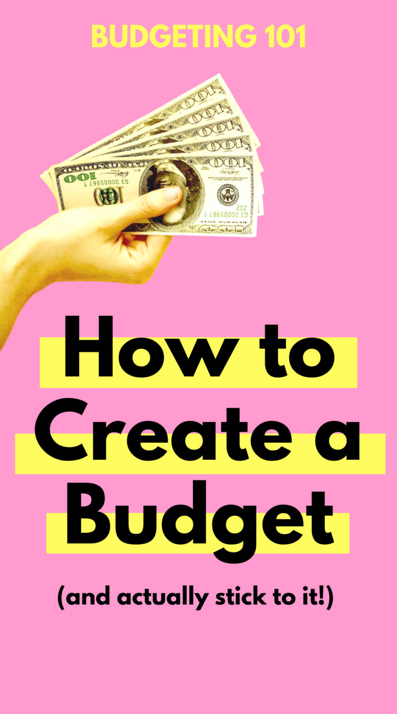 starting a budget for beginners